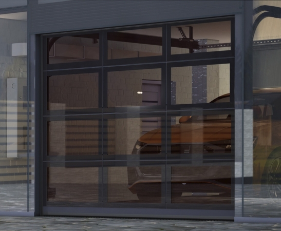 Панорамные ворота Алютех AluPro в Ставрополе