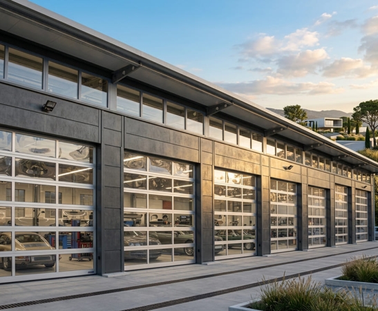 Панорамные ворота в Ставрополе