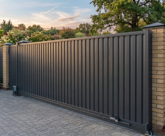 Ворота из профнастила в Ставрополе