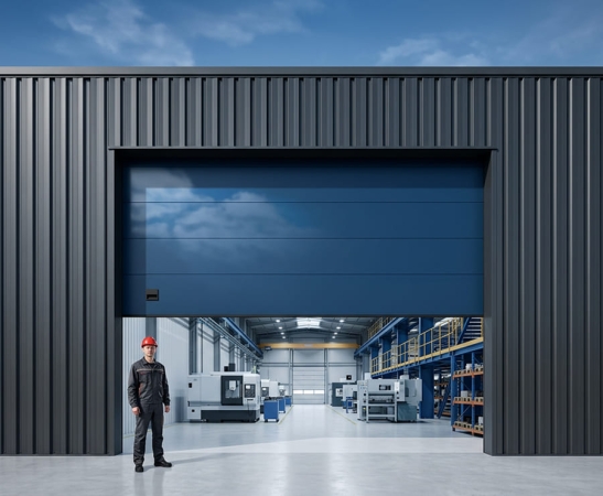 Промышленные ворота Алютех Protrend в Ставрополе