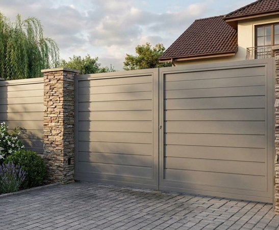 Распашные ворота в Ставрополе