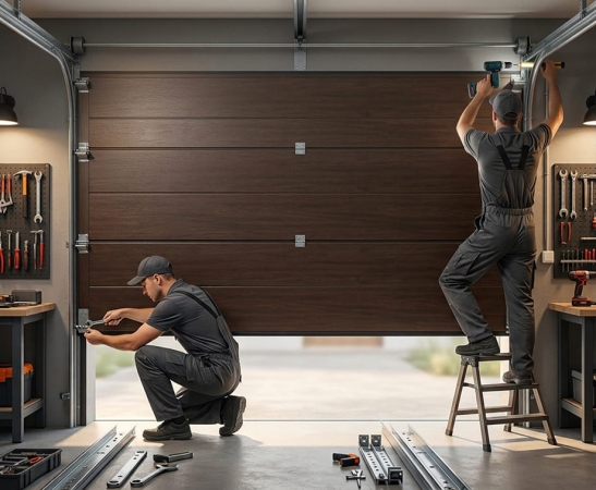 Установка ворот в Ставрополе